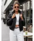 Ženska jakna DSTREET TY5651 CRNA