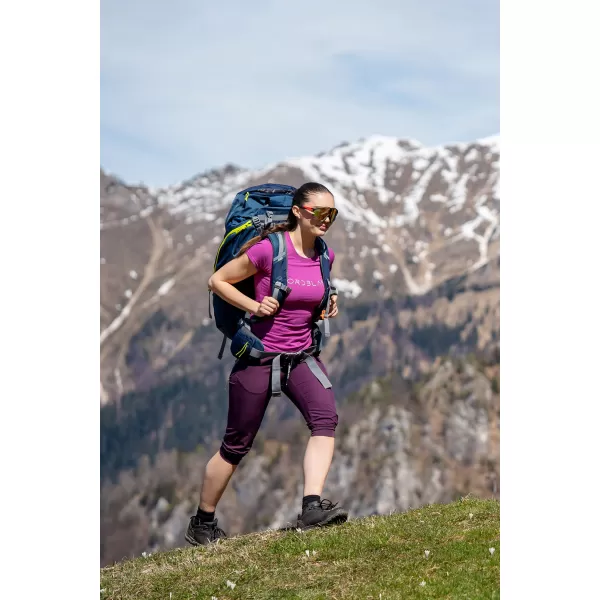  Ženska majica kratkih rukava NORDBLANC GRASS NBSLT8169 RUŽIČASTA 