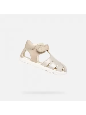 Sandale za djevojčice GEOX SANDAL STEPPIEUP B656QA0CR85C5000 BEŽ