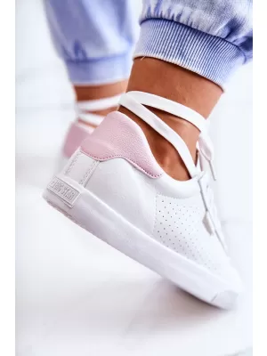 Ženske tenisice BIG STAR HH274073 WHITE/PINK Big Star Shoes