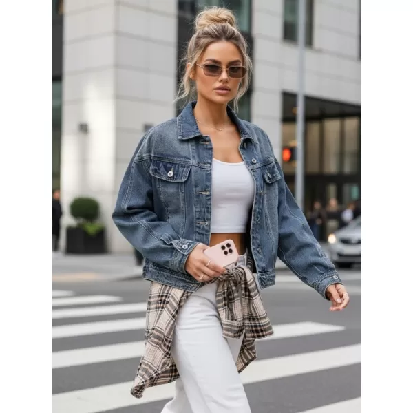  Ženska jakna DSTREET TY5632 PLAVA 