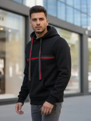 Muški sweatshirt DSTREET BX5939 CRNA