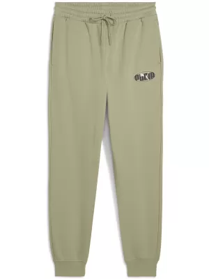 Muške hlače PUMA ESS LOGO LAB SWEATPANTS 688182-82 LUX VOJSKA