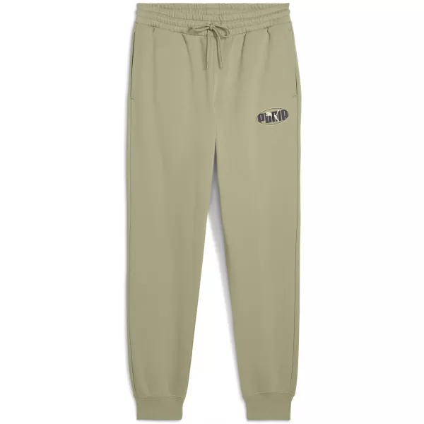  Muške hlače PUMA ESS LOGO LAB SWEATPANTS 688182-82 LUX VOJSKA 