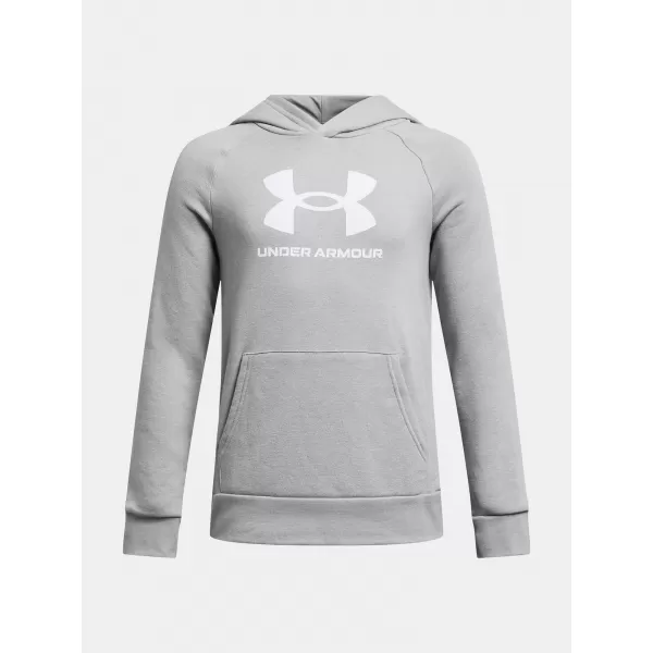  Trenirka za dječake UNDER ARMOUR UA RIVAL FLEECE BL HOODIE 1379791-011 SIVA 