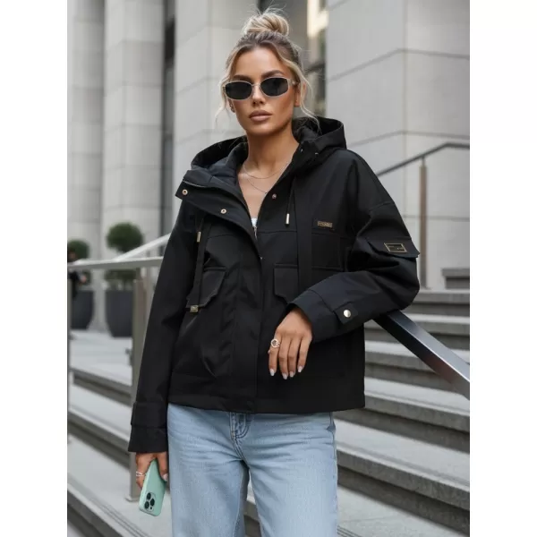  Ženska jakna DSTREET TY5636 CRNA 