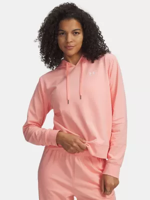 Ženska majica s kapuljačom SPORT TERRY HOODIE 6011015-603 PINK Under Armour