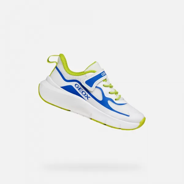  Tenisice za dječake GEOX PRO-RAN J65P7F01454C0293 BIJELA 