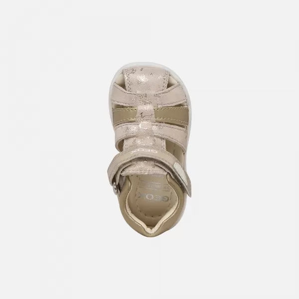  Prvi koraci djevojaka GEOX SANDAL MACCHIA B254WB007NFC8560 BEŽ 