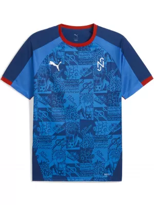 Funkcionalna muška majica PUMA NEYMAR JR PLAYMAKER JERSEY 660314-10 BLAZING BLUE/ PLAMEN PLAVA/PUMA BIJELA/ULTRA