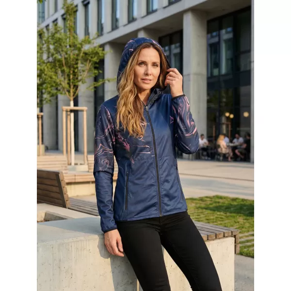  Ženska vrhunska softshell jakna ALTISPORT VOJ/ALW064JACK01 PLAVO RUŽIČASTA 