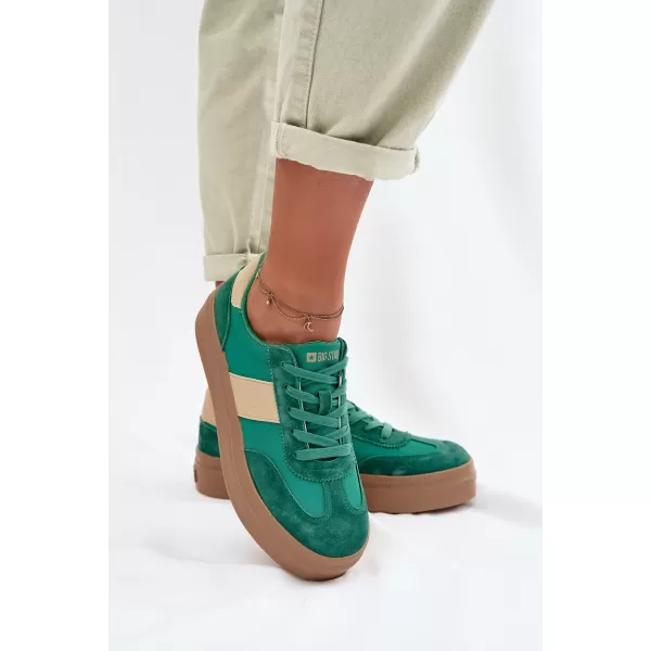  Ženske tenisice BIG STAR TT274163 GREEN Big Star Shoes 