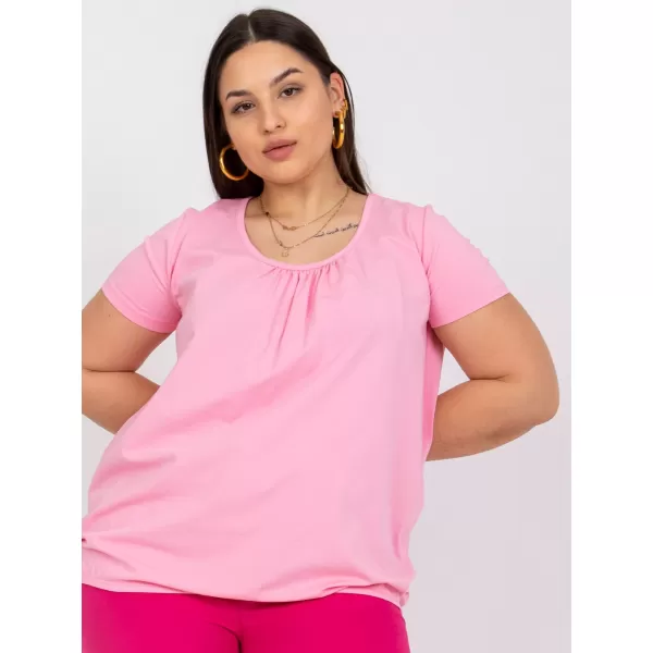  Ženska majica kratkih rukava BASIC FEEL GOOD RV-TS-6320.85P RUŽIČASTA 