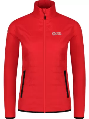 Ženska sportska jakna NORDBLANC HINTER NBWJL8361 CRVENA