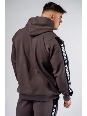 Hoodie HERO 300 BROWN Nebbia