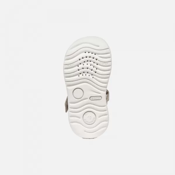  Prvi koraci djevojaka GEOX SANDAL MACCHIA B654WA0MAEWC0262 SIVA 