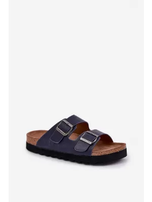 Muške papuče BIG STAR NN174530 BLUE Big Star Shoes