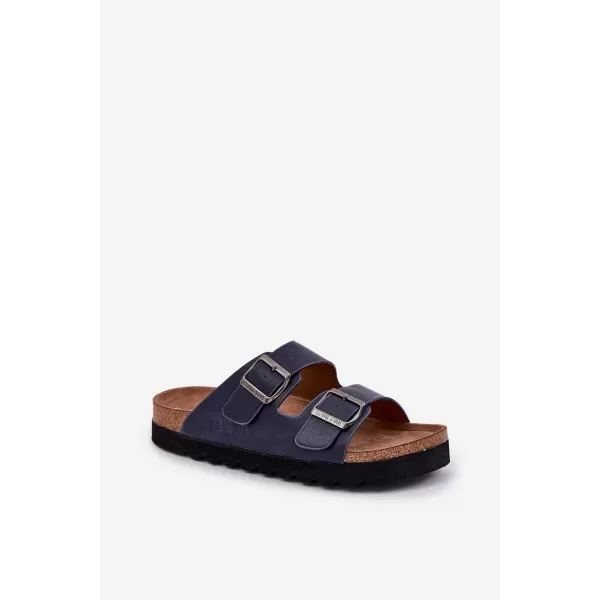  Muške papuče BIG STAR NN174530 BLUE Big Star Shoes 