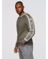 Muški sweatshirt OMBRE OM-SSNZ-0200 MASLINA