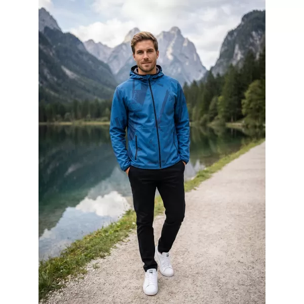  Muška vrhunska softshell jakna ALTISPORT VOJ/ALM079JACK01 PLAVA 