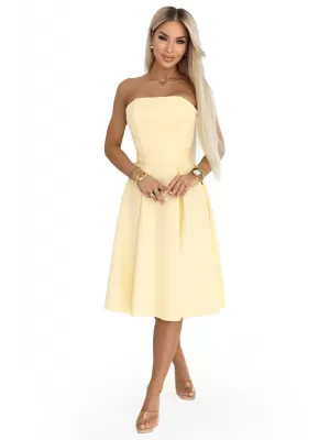 Haljina NUMOCO 641-3 PASTELNO ŽUTA