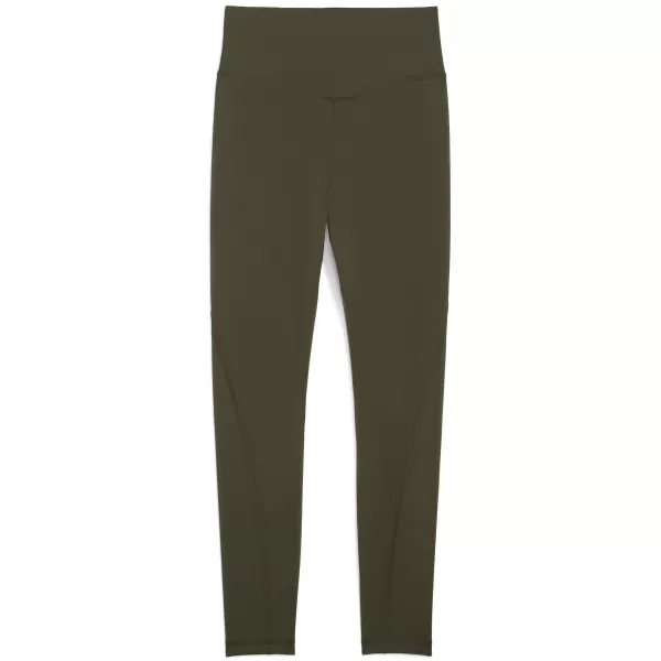  Ženske tajice PUMA W CLOUDSPUN TIGHT - HW FL 527452-70 TAMNOMASLINASTO 