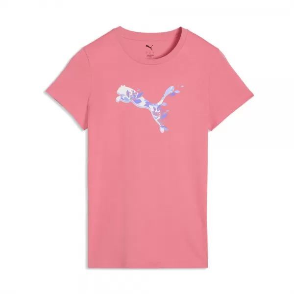  Ženska majica kratkih rukava PUMA GRAPHICS TEE 3 691912_25 DIVLJE RUŽIČASTO 