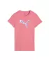 Ženska majica kratkih rukava PUMA GRAPHICS TEE 3 691912_25 DIVLJE RUŽIČASTO