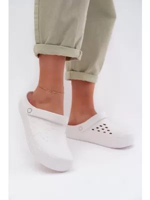Ženske papuče BIG STAR TT274A081 WHITE Big Star Shoes