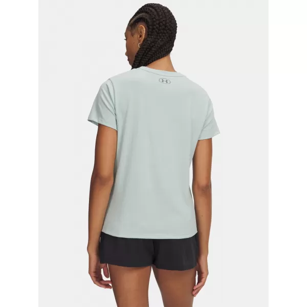  Ženska majica kratkih rukava UNDER ARMOUR W VARSITY SS 6010592-477 PLAVA 