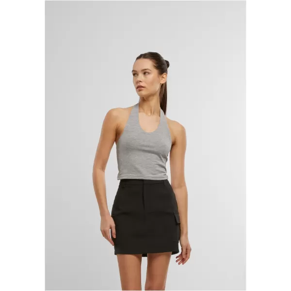  Ženska majica kratkih rukava URBAN CLASSICS TB7533 VRIJESAK SIV 
