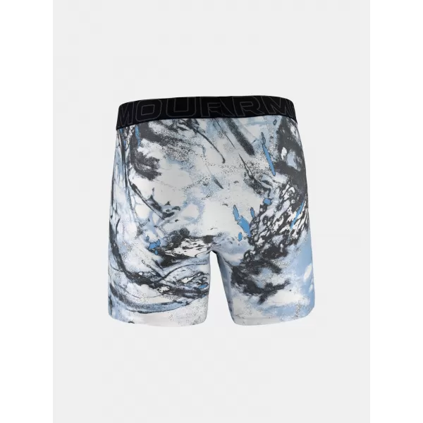  Muške bokserice UNDER ARMOUR UA PERFORMANCE TECH - PRINT 6IN - 1PK 1383875-101 CRNA 