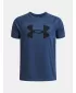 Majica za dječake UNDER ARMOUR UA TECH BIG LOGO SS 1363283-498 PLAVA