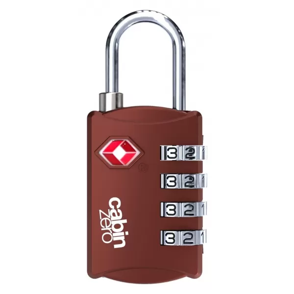  brava CABINZERO TSA Travel Lock CRVENA SANGRIJA 