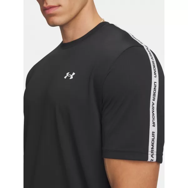  Muška majica kratkih rukava UNDER ARMOUR TECH TAPING SS 6012356-001 CRNA 