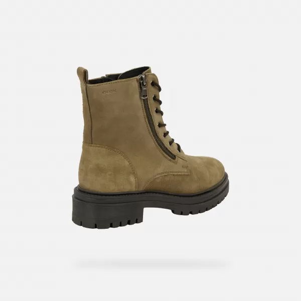  Ženske gležnjače GEOX IRIDEA G004093 KAKI 