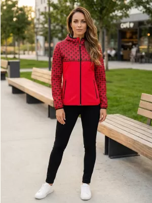 Ženska vrhunska softshell jakna ALTISPORT VOJ/ALW048JACK01 CRVENA