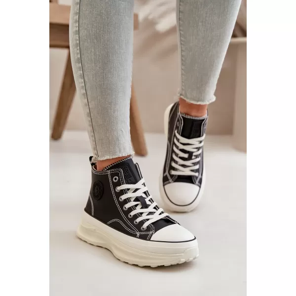  Ženske tenisice BIG STAR OO274068 BLACK Big Star Shoes 