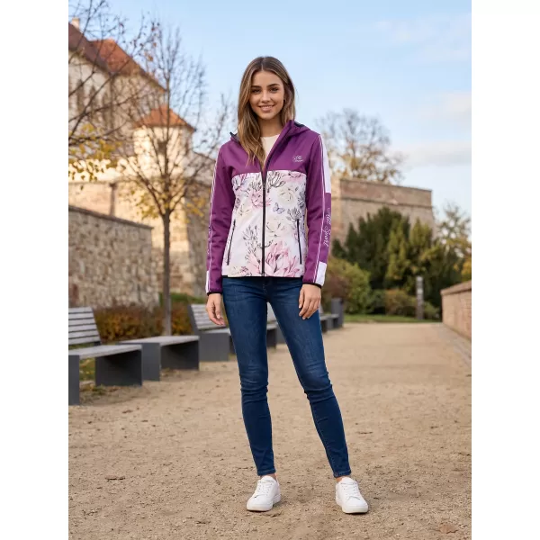  Ženska vrhunska softshell jakna ALTISPORT VOJ/ALW008JACK01 TAMNOCRVENA 
