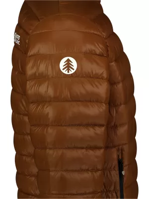 Muška prošivena jakna NORDBLANC BURROW NBWJM8261 TAMNOCRVENA