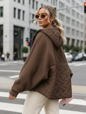 Ženska jakna DSTREET TY5593 SMEĐA