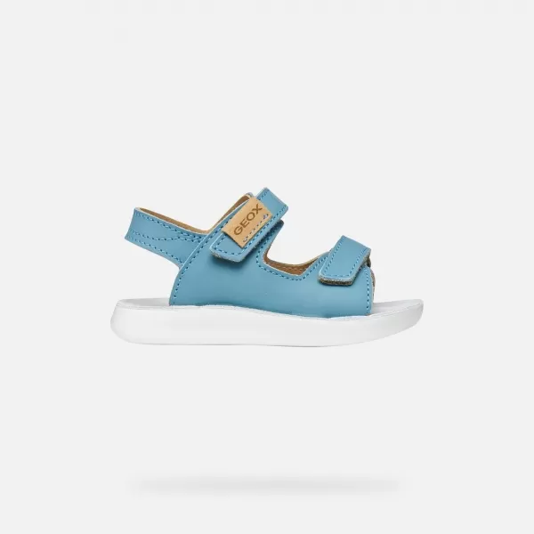  Sandale za dječake GEOX SANDAL LIGHTFLOPPY B455SB00032C4016 PLAVA 