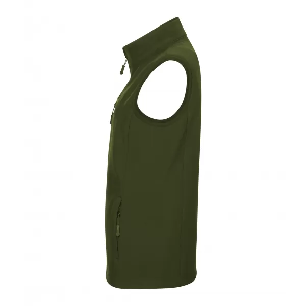  Ženski softshell prsluk ALTISPORT NoPrint NP/ALW965 VOJNOG 
