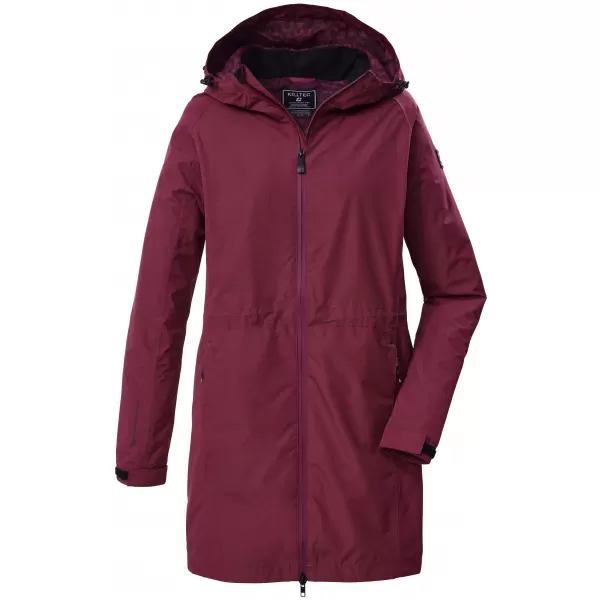  Ženska parka KILLTEC KOS 35 43936-499 TAMNOCRVENA 