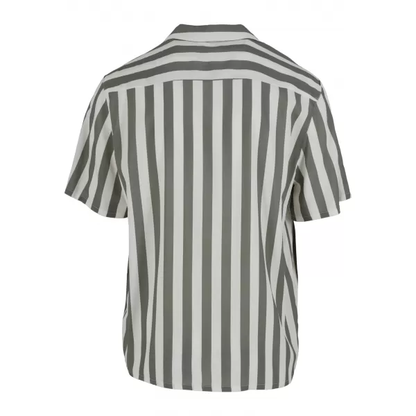  Košulja URBAN CLASSICS TB4150 BLIJEDA MASLINA/OFFWHITE 