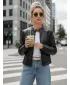 Ženska jakna DSTREET TY5568 CRNA