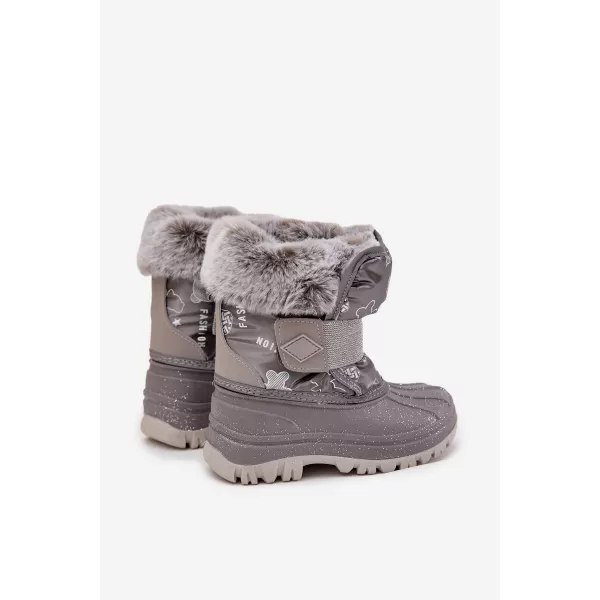  Dječja zimska obuća LEE COOPER LCJ-25-10-3788 SIVA 