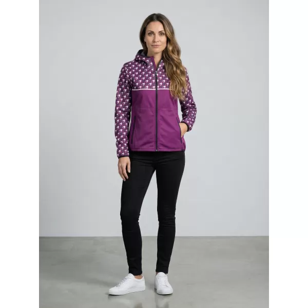  Ženska vrhunska softshell jakna ALTISPORT VOJ/ALW048JACK01 LJUBIČASTA 