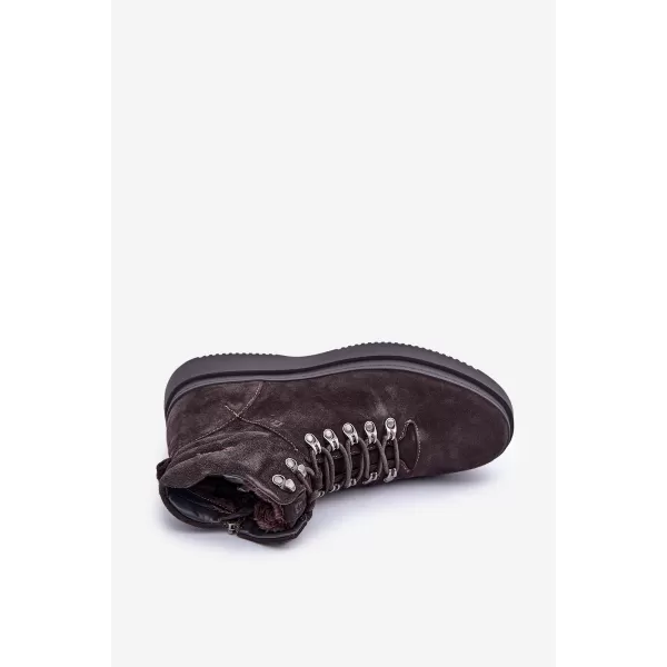  Muške cipele BIG STAR OO174189 SMEĐA/BEŽ Big Star Shoes 