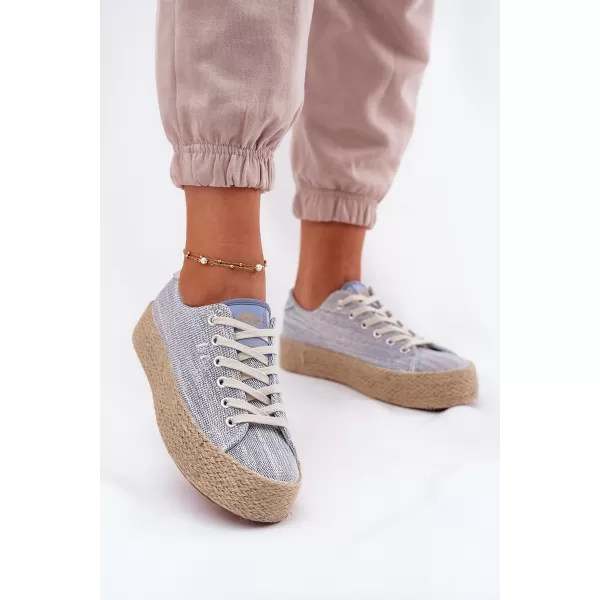  Ženske tenisice LEE COOPER LCW-25-02-3284 SVIJETLOPLAVA 